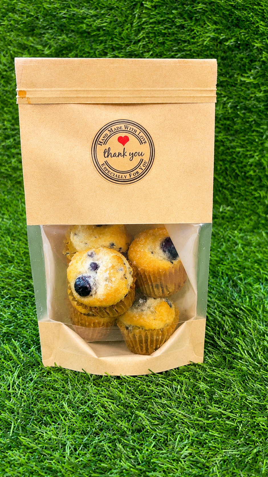Krave Mini Blueberry Muffins Box